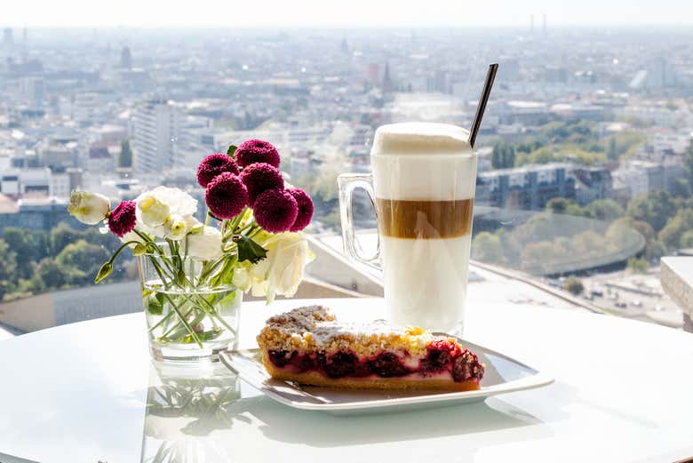 Envie d'un café tout en admirant Berlin ?