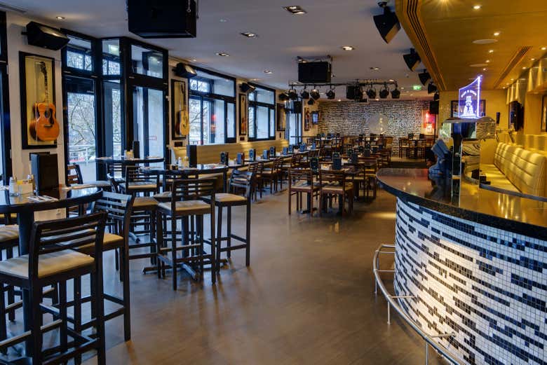 Intérieur du Hard Rock Cafe 